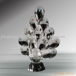 水晶雕塑工艺品水晶礼品动物