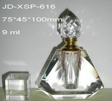 新年礼品水晶香水瓶水晶礼品价格 厂家 图片
